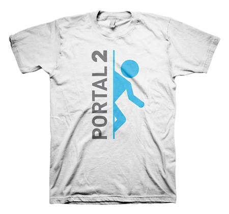 Portal 2 - Успей купить футболку Portal 2