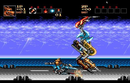 Обо всем - Contra Hard Corps. Сюжетная линия в случае освобождения научного центра и схватки с профессором. 