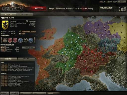 World of Tanks - Глобальная карта - вчера, сегодня, завтра 